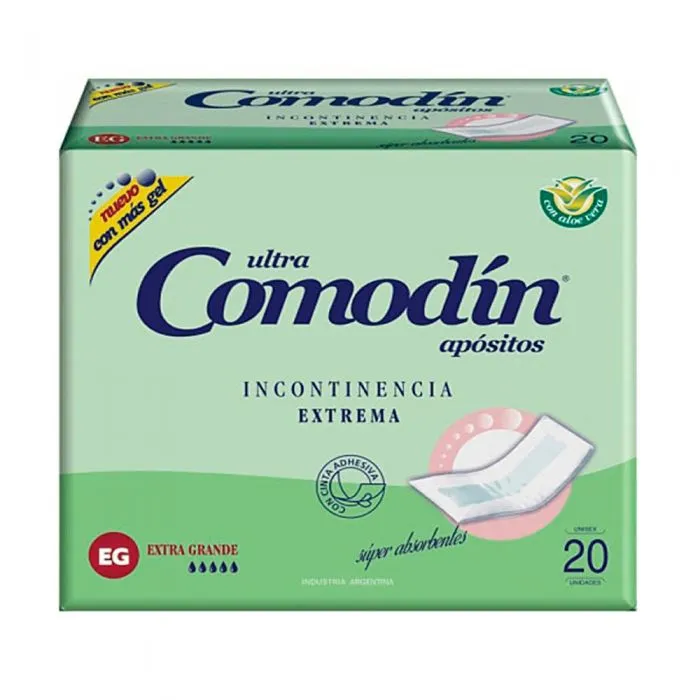 APOSITO P/ INCONTINENCIA  EXTREMA XG X 20 COMODIN