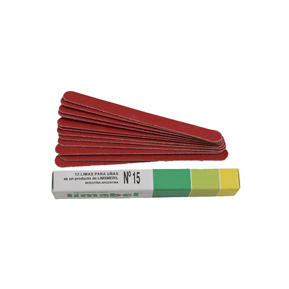 [F04027040] LIMAS ESMERIL Nr 15 X 12 UNID.