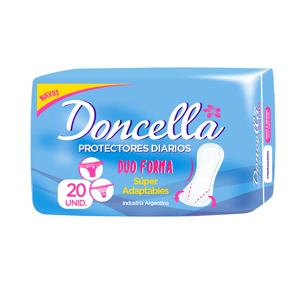 [F04026905] PROTECTOR DIARIO DONCELLA DUO FORMA S/DESOD X 20 ( 23301) CE