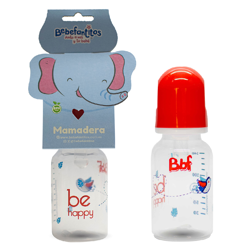 [F04027725] MAMADERA CLASICA TET DE SILICONA  X 140 ML BEBEFANTITOS (261001)