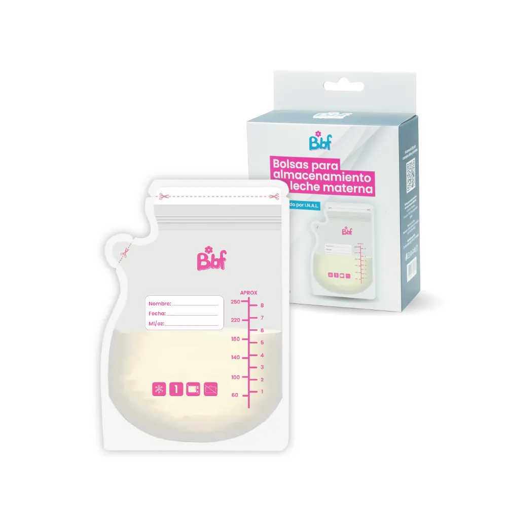 [F04028484] BOLSAS PARA ALMACENAMIENTO DE LECHE MATERNA X 30 BEBEFANTITO ( 261003)