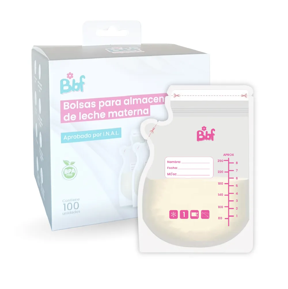 [F04028485] BOLSAS PARA ALMACENAMIENTO DE LECHE MATERNA X 100 BEBEFANTITO ( 261004)