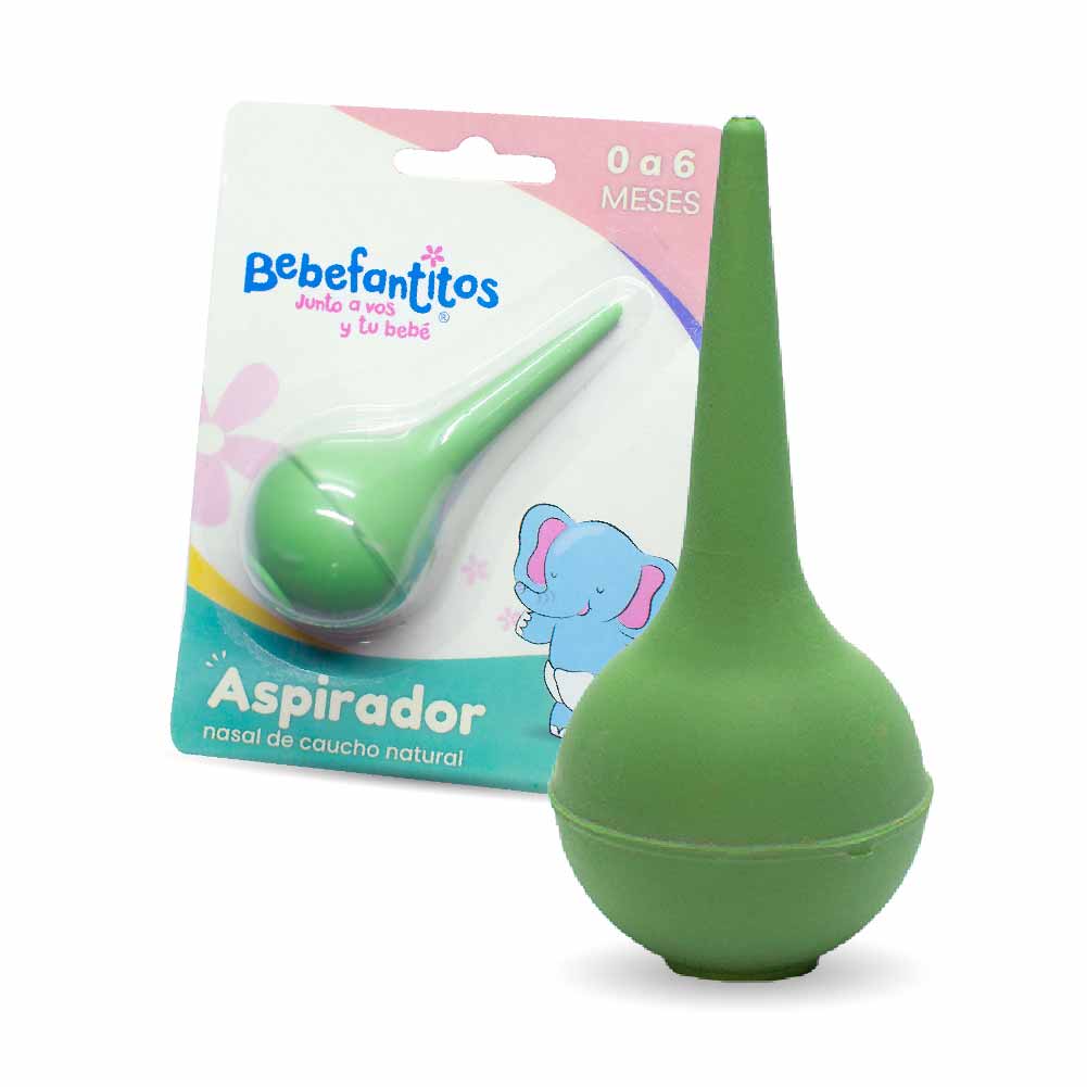 [F04028149] ASPIRADOR NASAL DE CAUCHO NATURAL (0 a 6 meses) BEBEFANTITOS (283002)