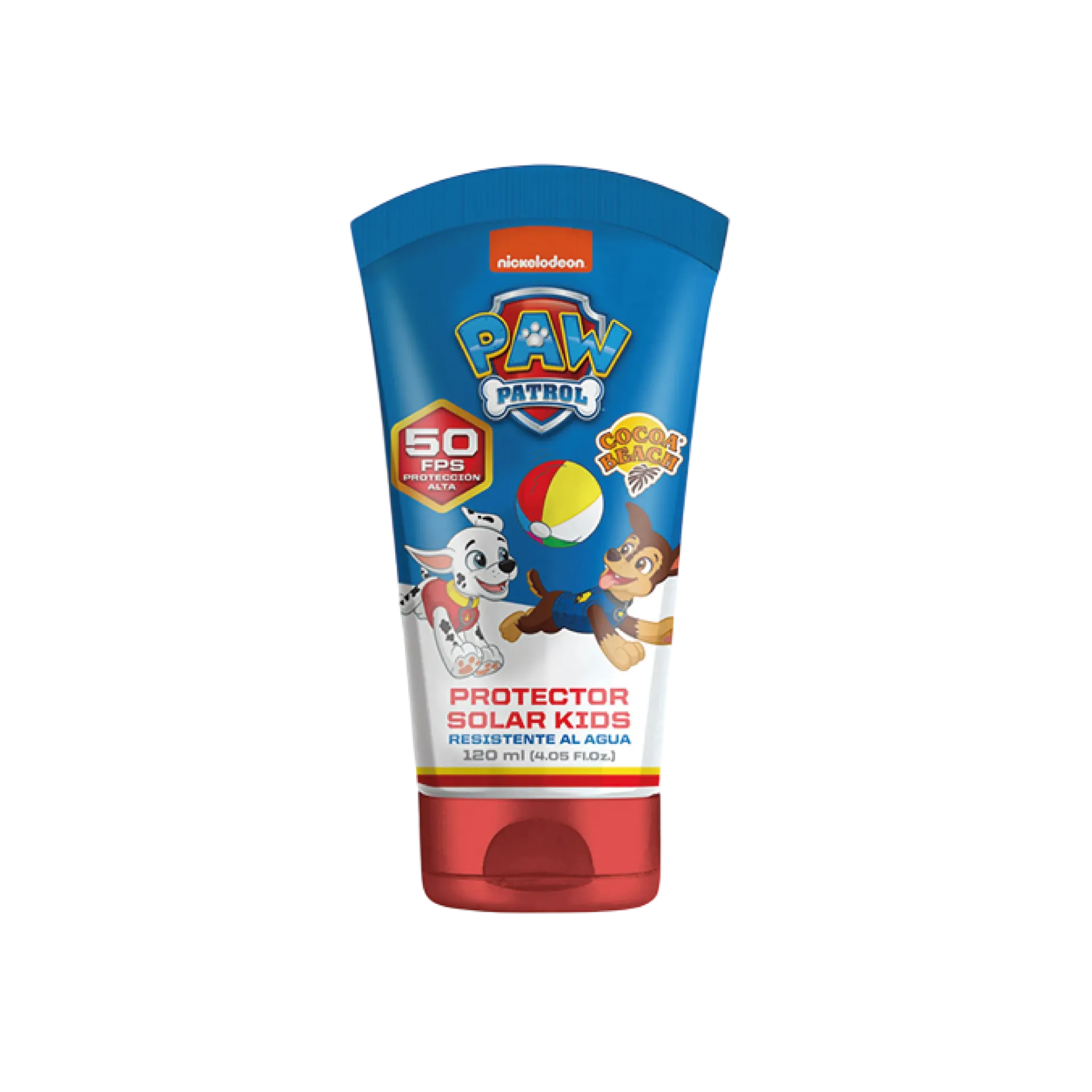 [F04028392] COCOA BEACH PROTECTOR SOLAR FPS 50 X 120ml (3076001) PAW PATROL
