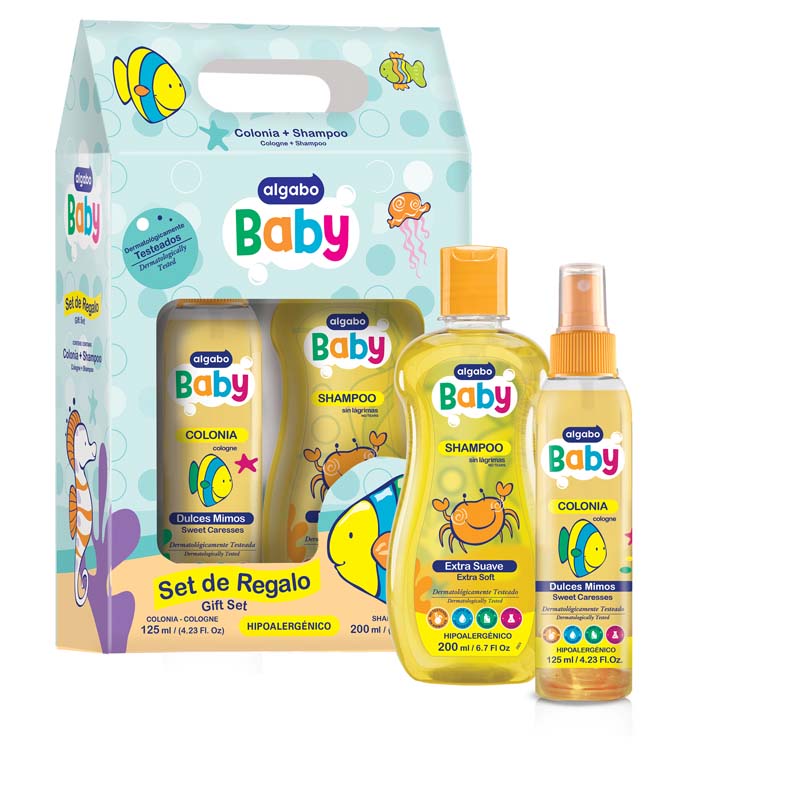 [F04027174] VALIJA shampoo 200 ml + col 200 ml   (3300003) BABY ALGABO