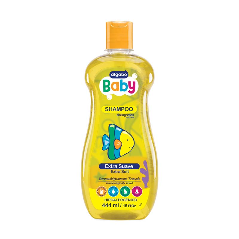 [F04027202] SHAMPOO 444 ml EXTRA SUAVE (3343441) BABY ALGABO