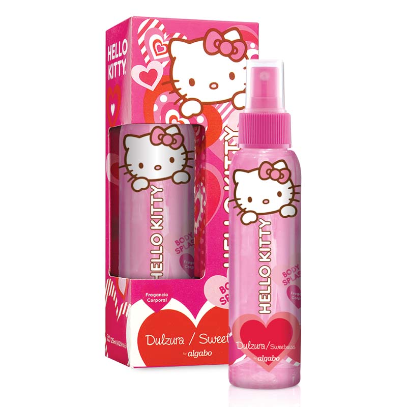 [F04027156] BODY SPLASH Dulzura 125 ml   (3832121) HELLO KITTY ALGABO
