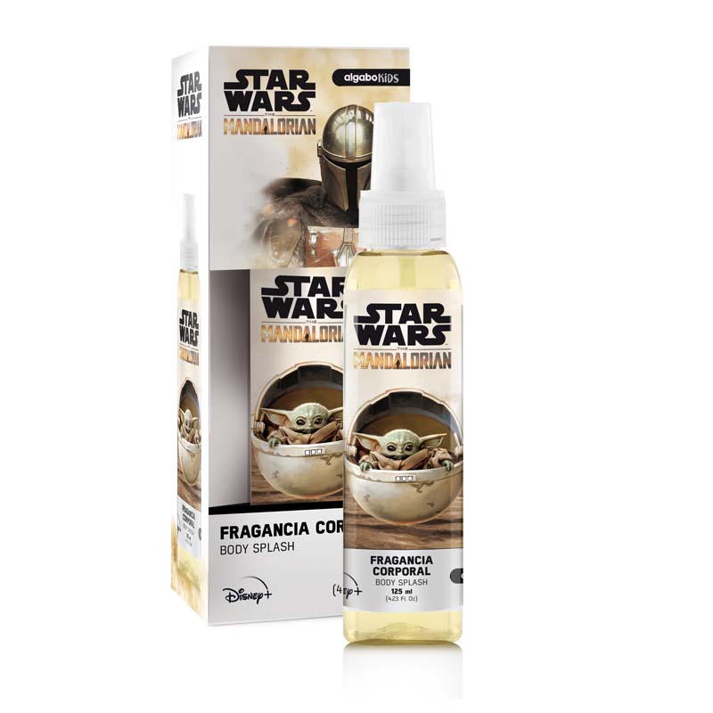 [F04027509] BODY SPLASH c/est125ml Baby Yoda (4032122)STAR WARS ALGABO