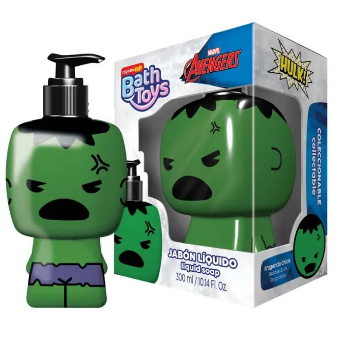 [F04028023] JABON LIQ.300ml 3D (4240301)AVENGERS ALGABO