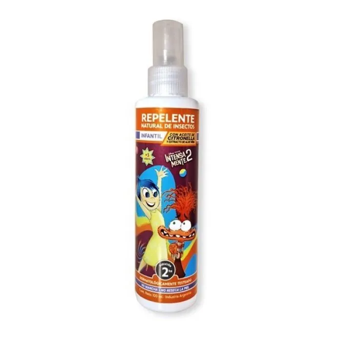 REPELENTE INFANTIL INTENSAMENTE X 100 ML 2HS C/ ACEITE DE CITRONELLA