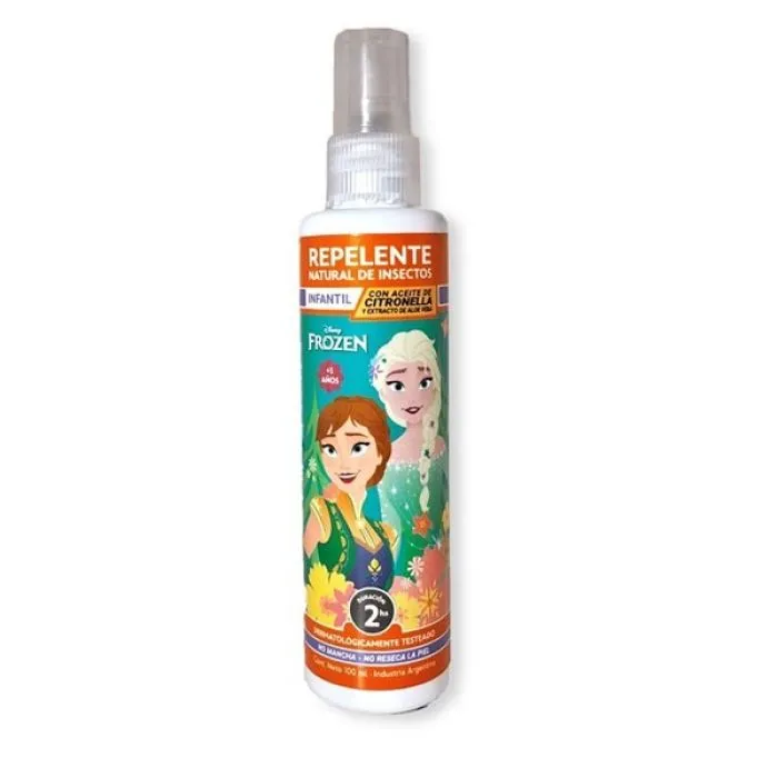 [F04028436] REPELENTE INFANTIL FROZEN X 100 ML 2HS C/ ACEITE DE CITRONELLA