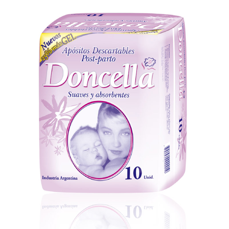 [F04026926] APOSITO POST PARTO x 10 DONCELLA (51600)