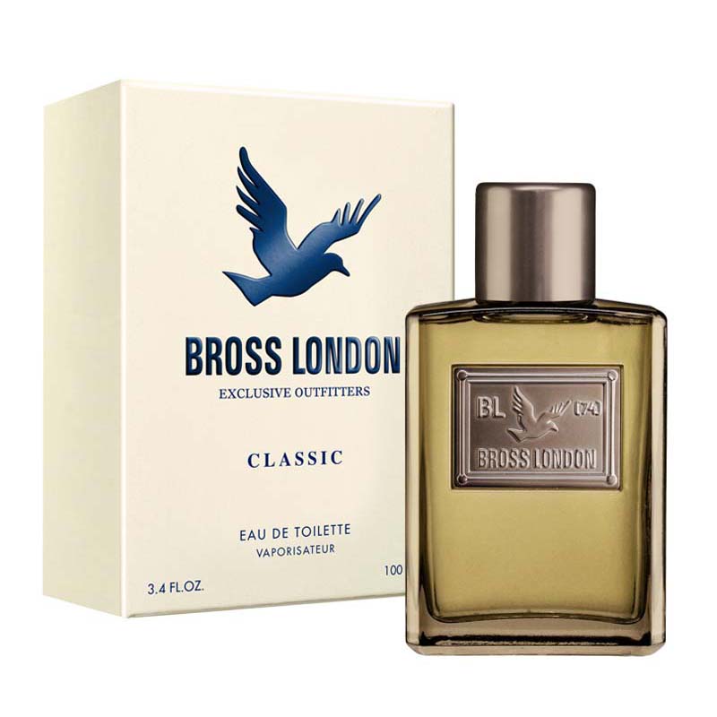 FC BROSS LONDON EDT VAP  100cc (5720/3) ( color crema)