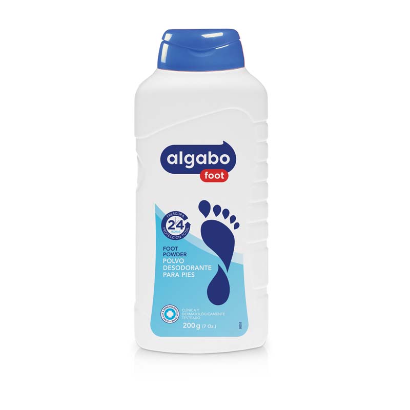 [F04027138] POLVO DESODORANTE P/PIES talquera 200 g (6030171) ALGABO