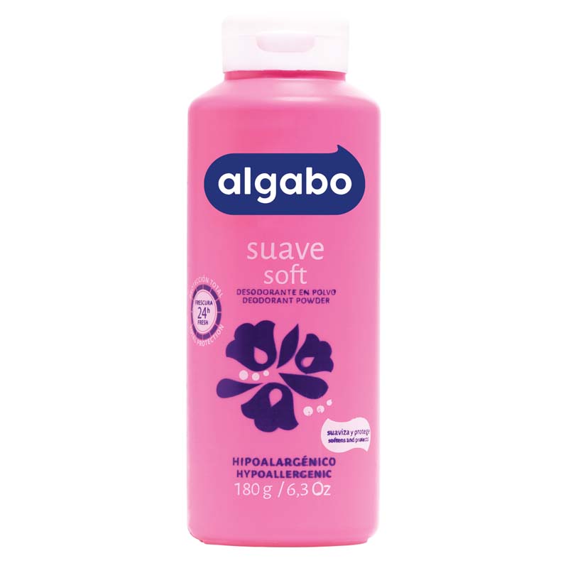 [F04027212] DESODORANTE SUAVE (rosa) pvo 180g (6030184) CONTROL ALGABO