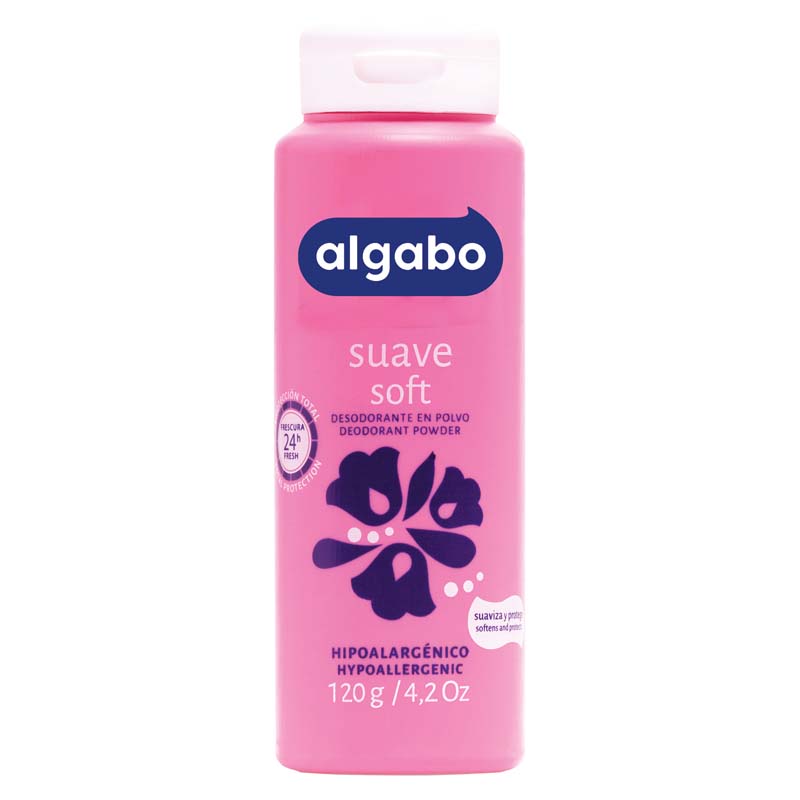 [F04027382] DESODORANTE SUAVE (rosa) pvo 120g (6030187) CONTROL ALGABO