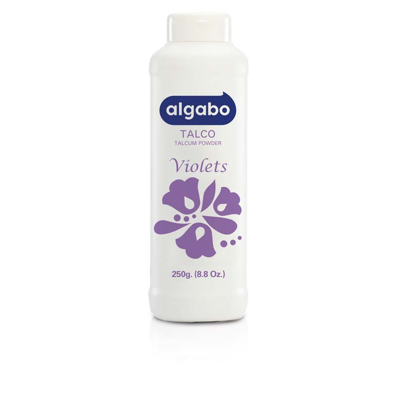 TALCO PERFUMADO talquera 250g violets(6030253) ALGABO