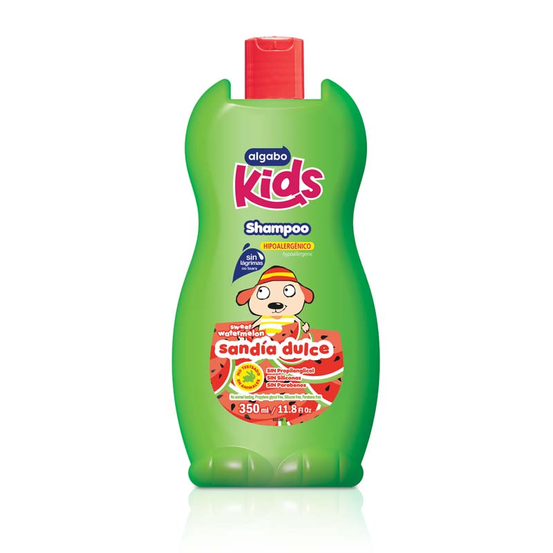 [F04027130] SHAMPOO 350 ml sandia dulce (6043102) KIDS ALGABO