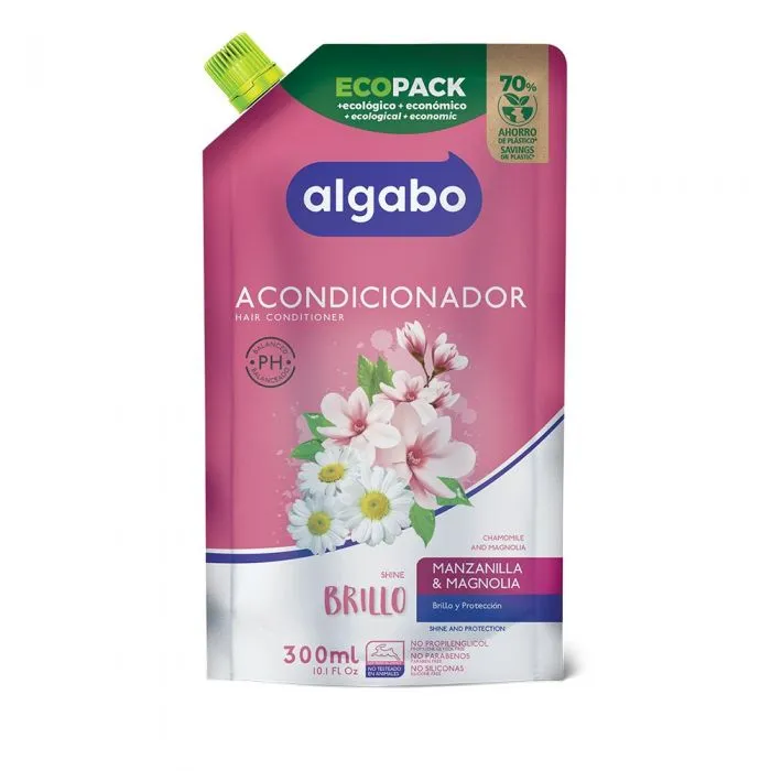 ACONDICIONADOR 300ml PACK ECO.MANZANI Y MAGNO(6045308)ALGABO