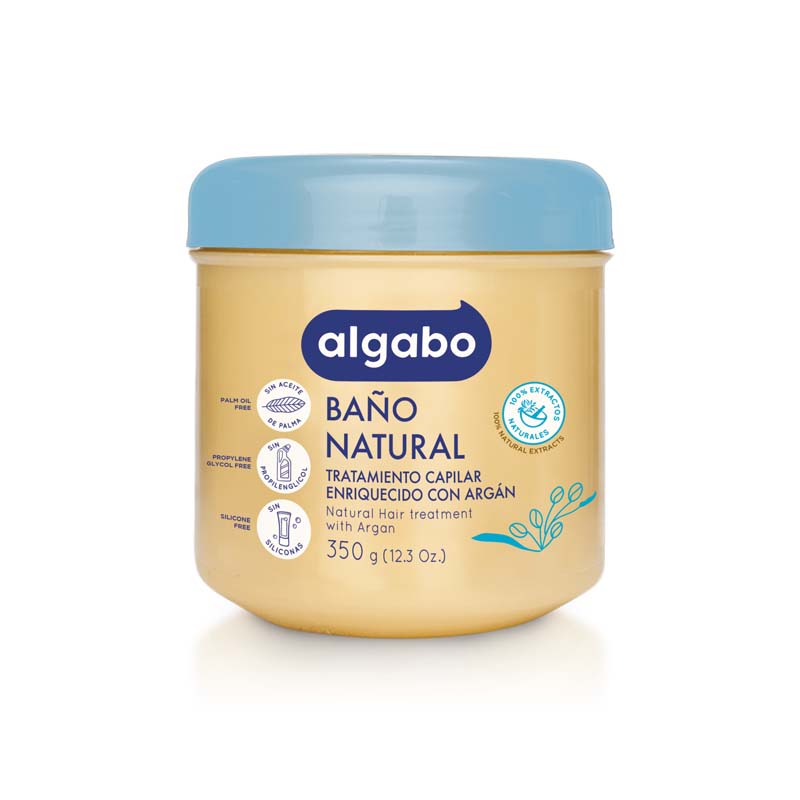 BAÑO DE CREMA TRAT.NATURAL C/ARGAN 350g (6070750) ALGABO