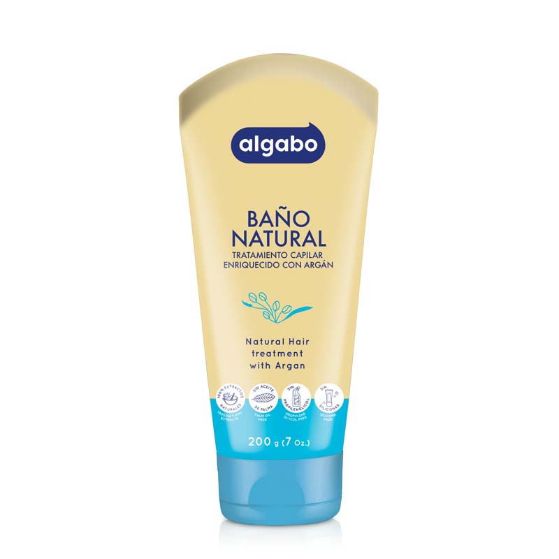 [F04027386] BAÑO DE CREMA TRAT.NATURAL C/ARGAN 200g (6070753) ALGABO