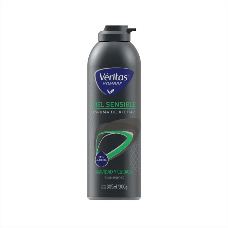 [F04028031] ESPUMA DE AFEITAR PIEL SENSIBLE  X 300 G VERITAS (6870)
