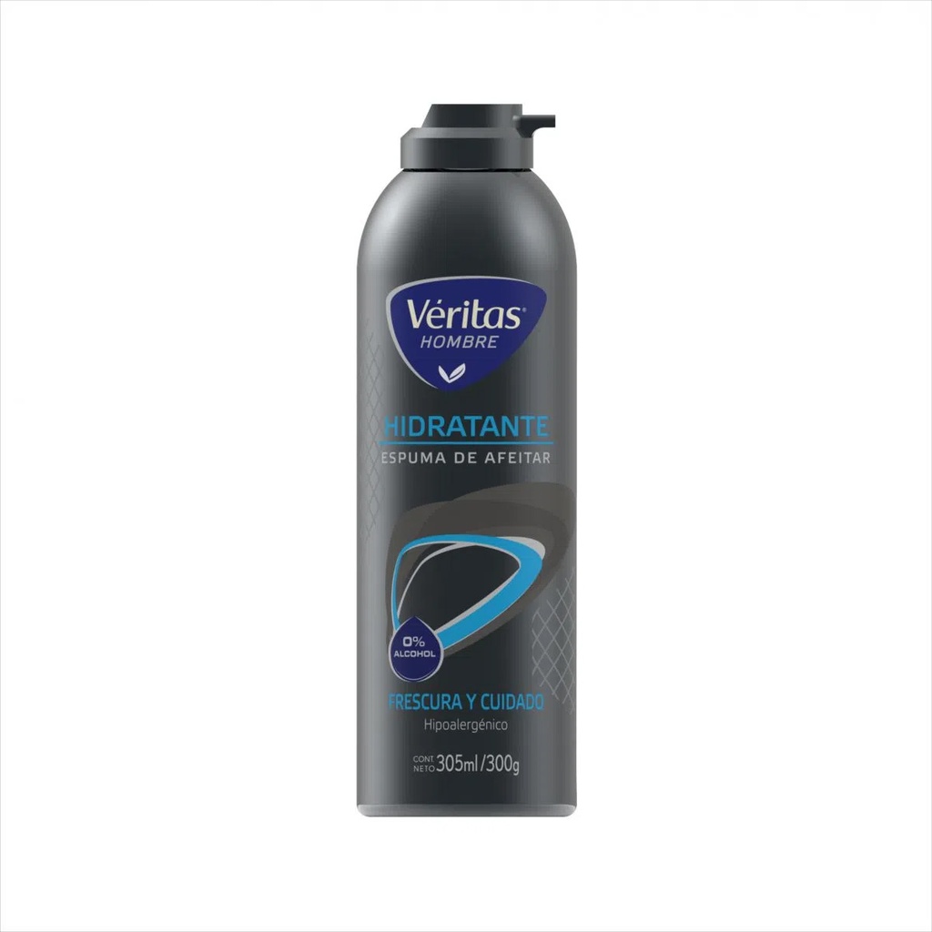 [F04028081] ESPUMA DE AFEITAR HIDRATANTE X 300G VERITAS (6880)