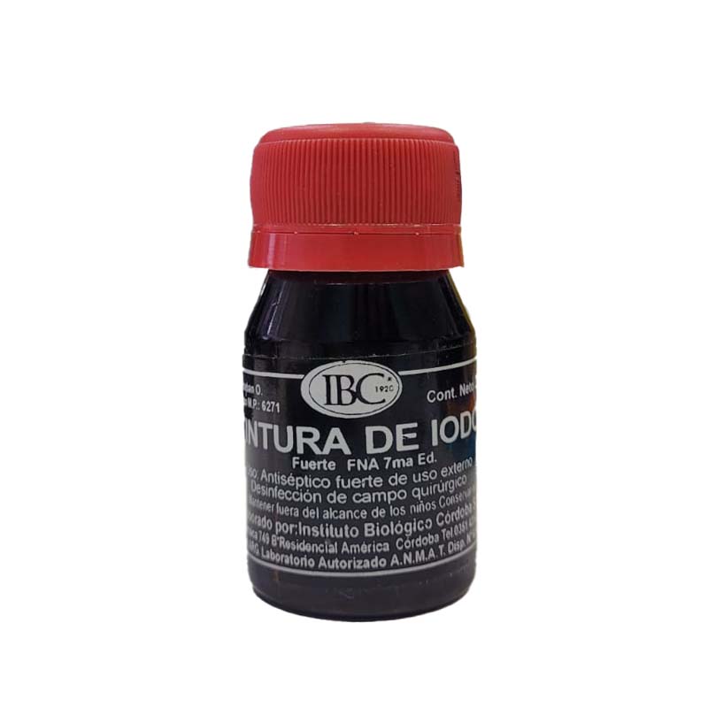 [F03023129] TINTURA DE IODO FUERTE  x  30ML IBC