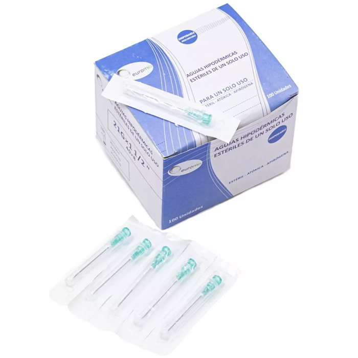 [F01024278] AGUJA DESC. 40/8 X 100 EUROMIX 21G 1 1/2
