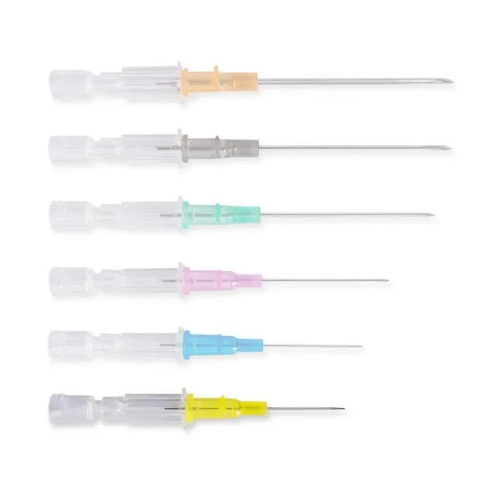 CATETER INTRAVENOSO TEFLON Nº 24 EUROMIX AMARILLO