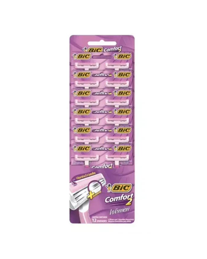 [F04028454] AFEITADORA BIC Twin Comfort Woman x 12 ( 824313)