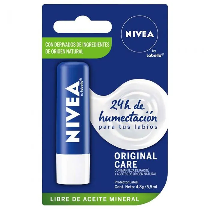 [F04028065] PROTECTOR LABIAL HIDRATANTE NIVEA ORIGINAL CARE (85061)