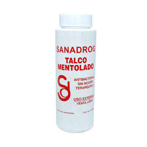 [F03022762] TALCO MENTOLADO x 100grs SANADROG