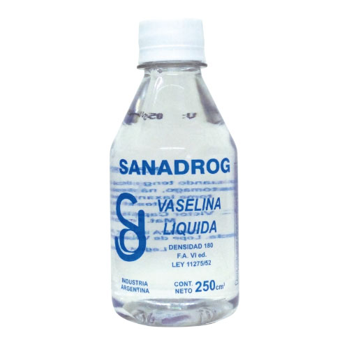 [F03016217] VASELINA LIQUIDA x  250ml SANADROG