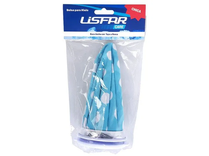 BOLSA P/HIELO FLEX C/TAPA ROSCA CHICA LISFAR