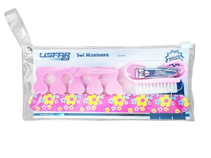 [F04027601] SET DE MANICURA EN SOBRE LISFAR x 4u.