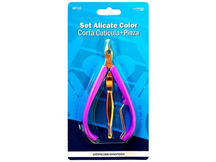 SET ALICATE COLOR (CORTACUT.+PINZA)LISFAR HP150