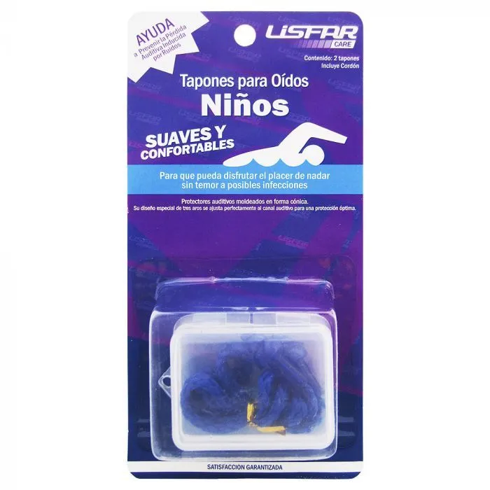 TAPONES P/OIDO NIÑO LISFAR X PAR (12)