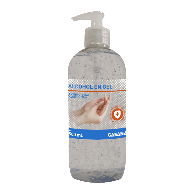 ALCOHOL GEL  500ml GASANA C/ DOSIFICADOR