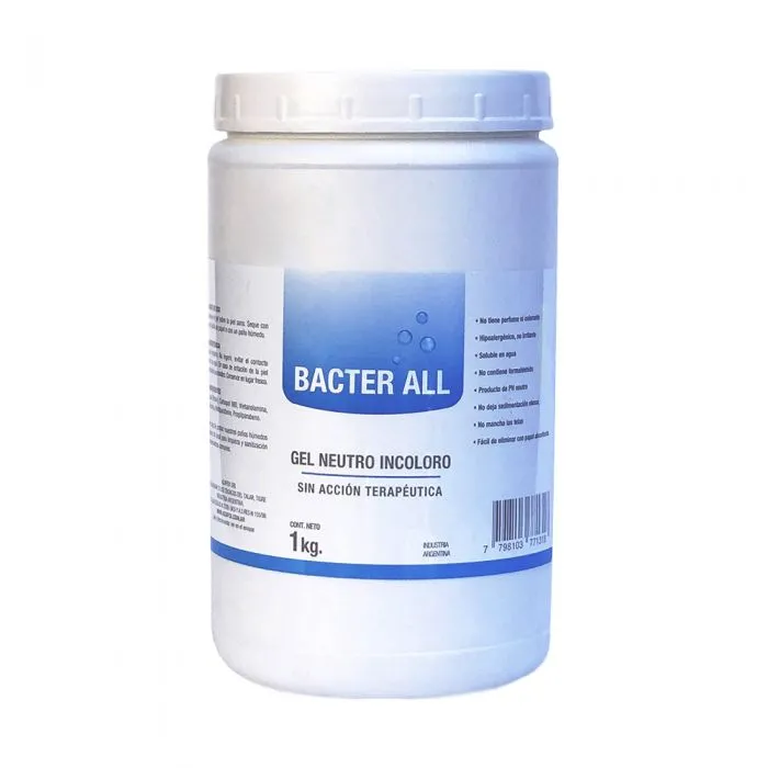 GEL P/ECOGRAFIA NEUTRO 1000grs BACTER ALL