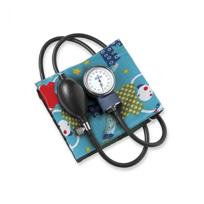 [F02020693] TENSIOMETRO C/ESTETOSCOPIO PEDIATRICO SILFAB I1300-P SF
