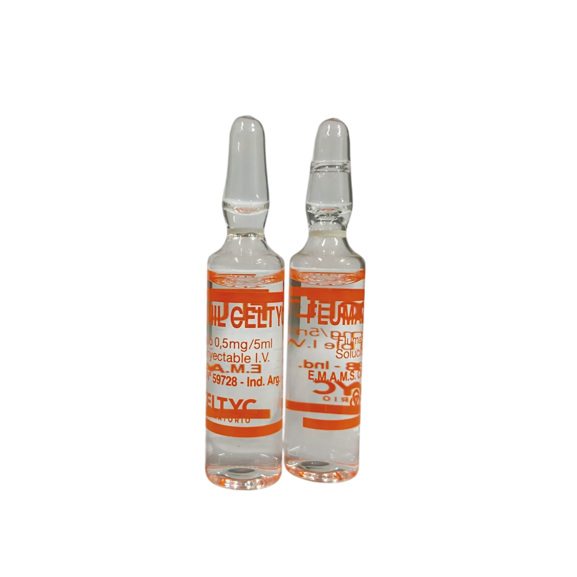 [F08025486] FLUMAZENIL 0,5 MG X 1 AMP CELTYC