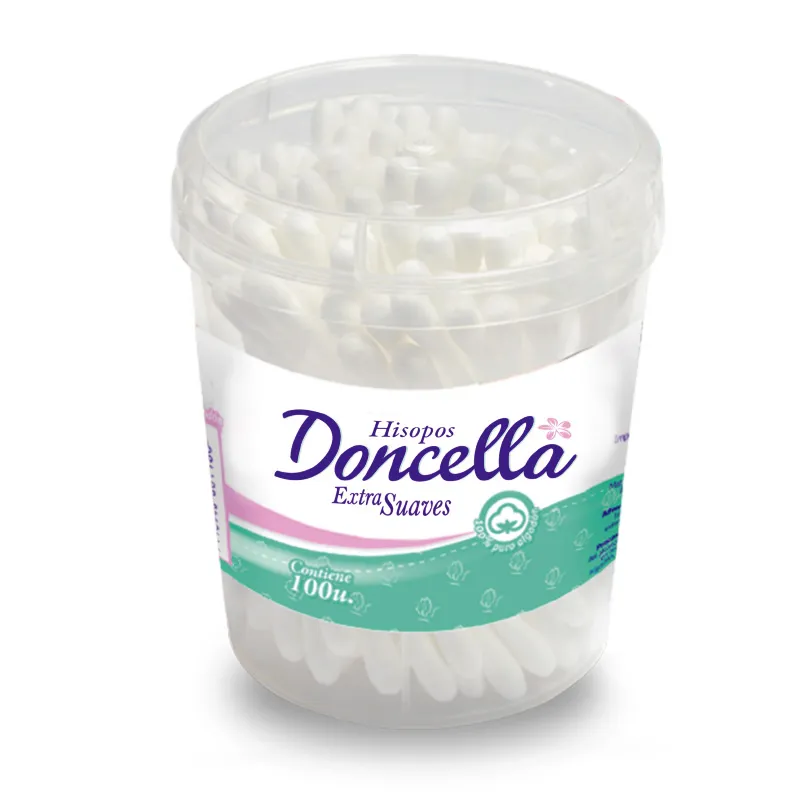 [F04028625] HISOPOS DONCELLA TARRO x 100 DONNA