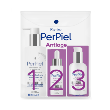 [F04028639] COMBO PERPIEL 1 ANTIAGE 123 (1 emuls limp x200 ml + 1 antiage serum x 30 ml + 1 facial antiage x 80 ml)