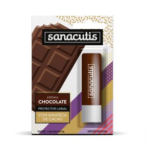 [F04026839] PROTECTOR LABIAL C/MANTECA DE CACAO AROMA CHOCO. SANACUTIS