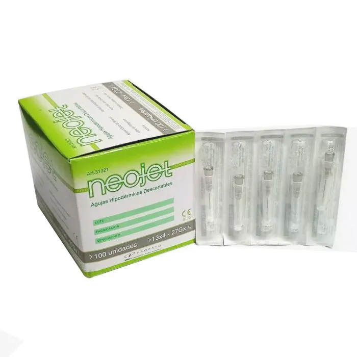 AGUJA DESC. 13/4 X 100 NEOJET ( 27 G X 1/2 ) (30) (31321)