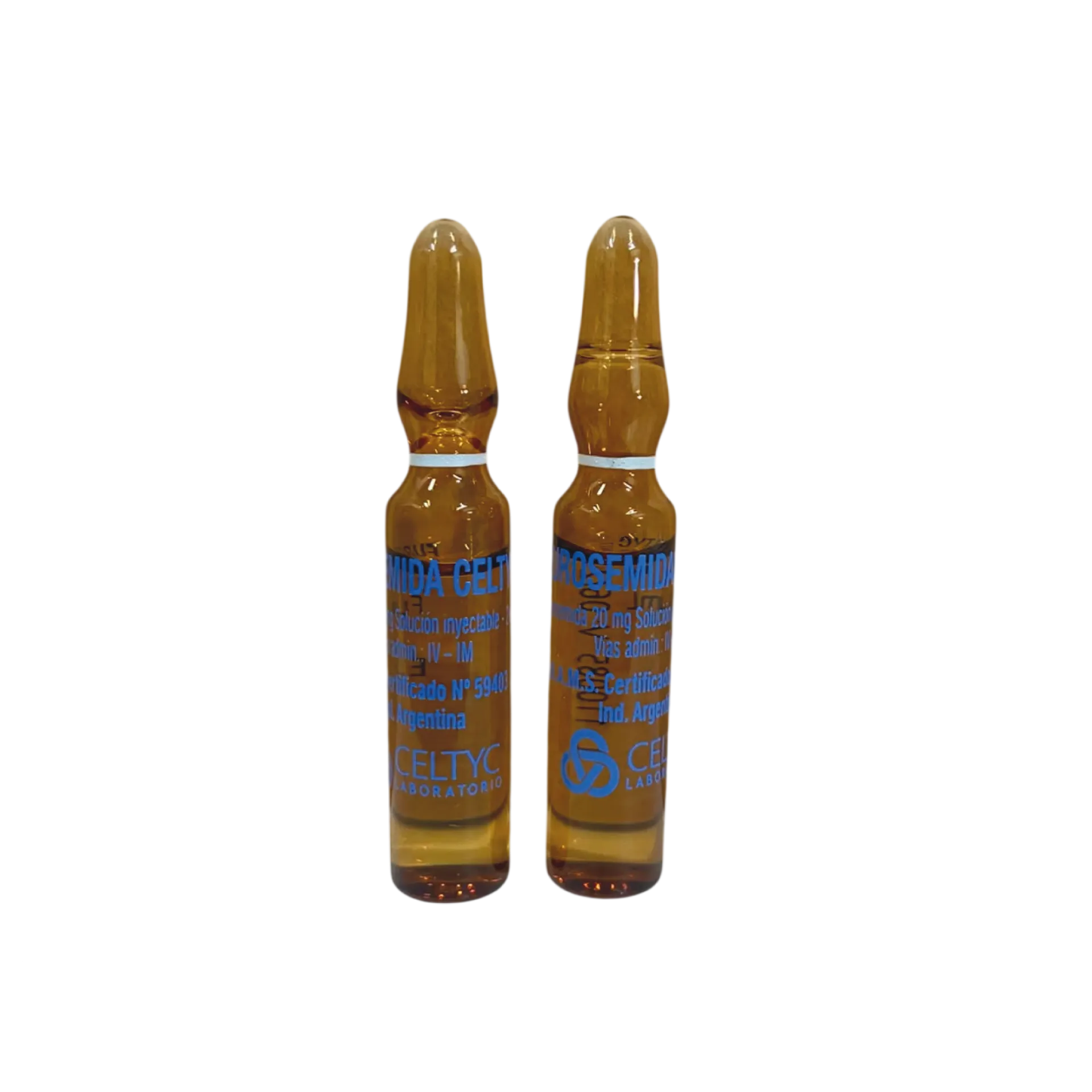 [F08025469] FUROSEMIDA 20 MG X 100 AMP. CELTYC