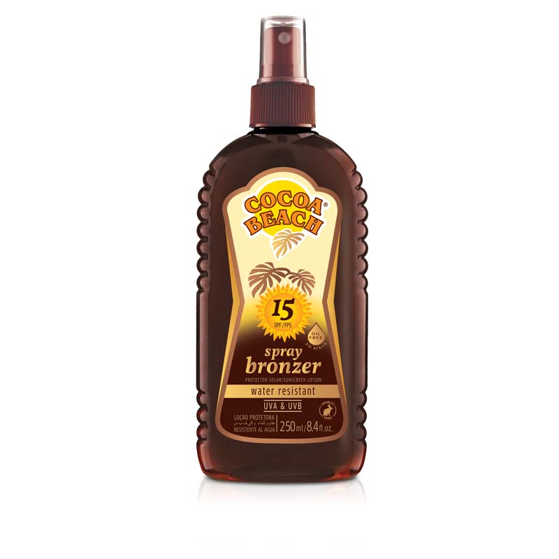 [F04027323] COCOA BEACH BRONZER FPS 15 SPRAY X 250ml (4867622)