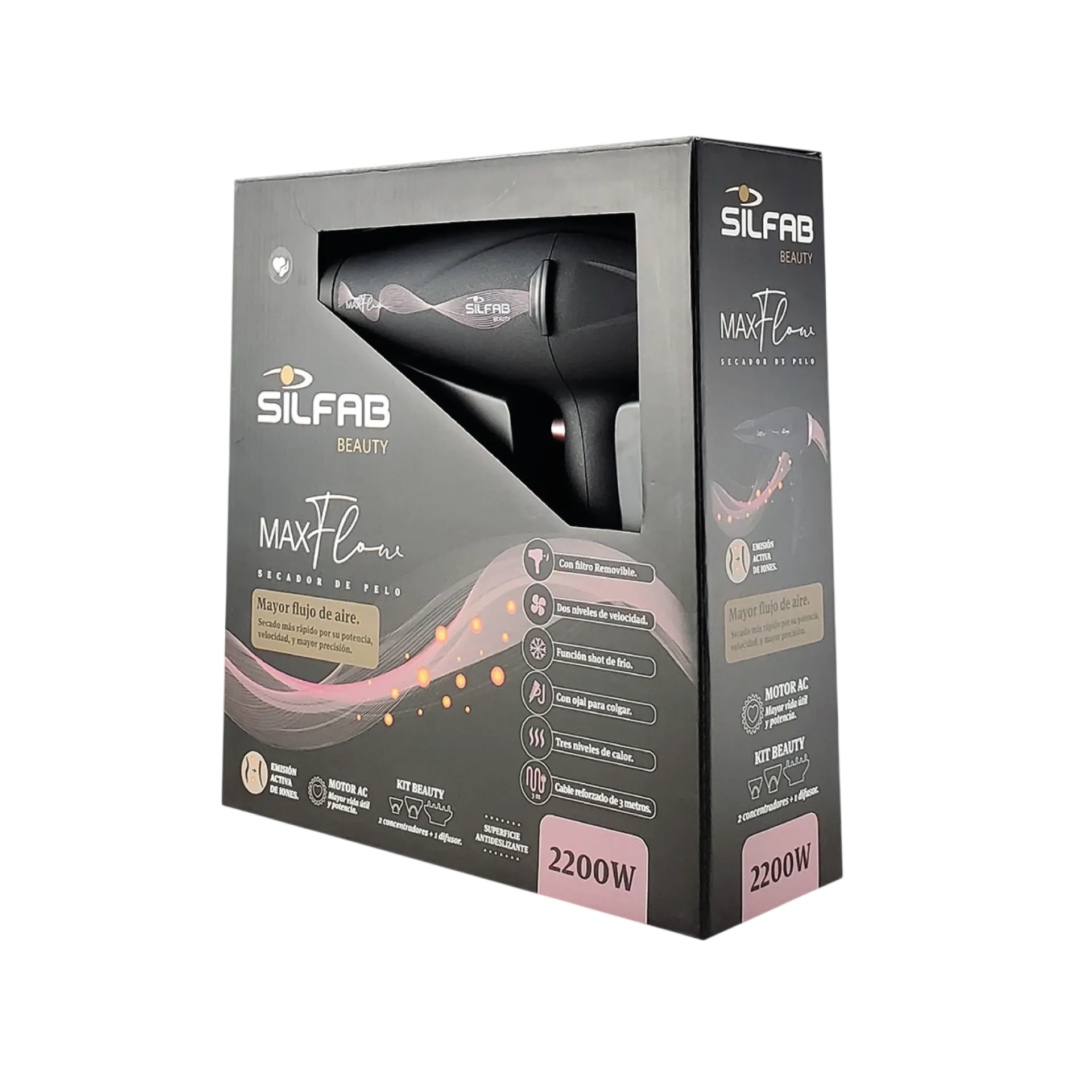 [F04028615] SECADOR DE PELO 1800-2200 BY-568