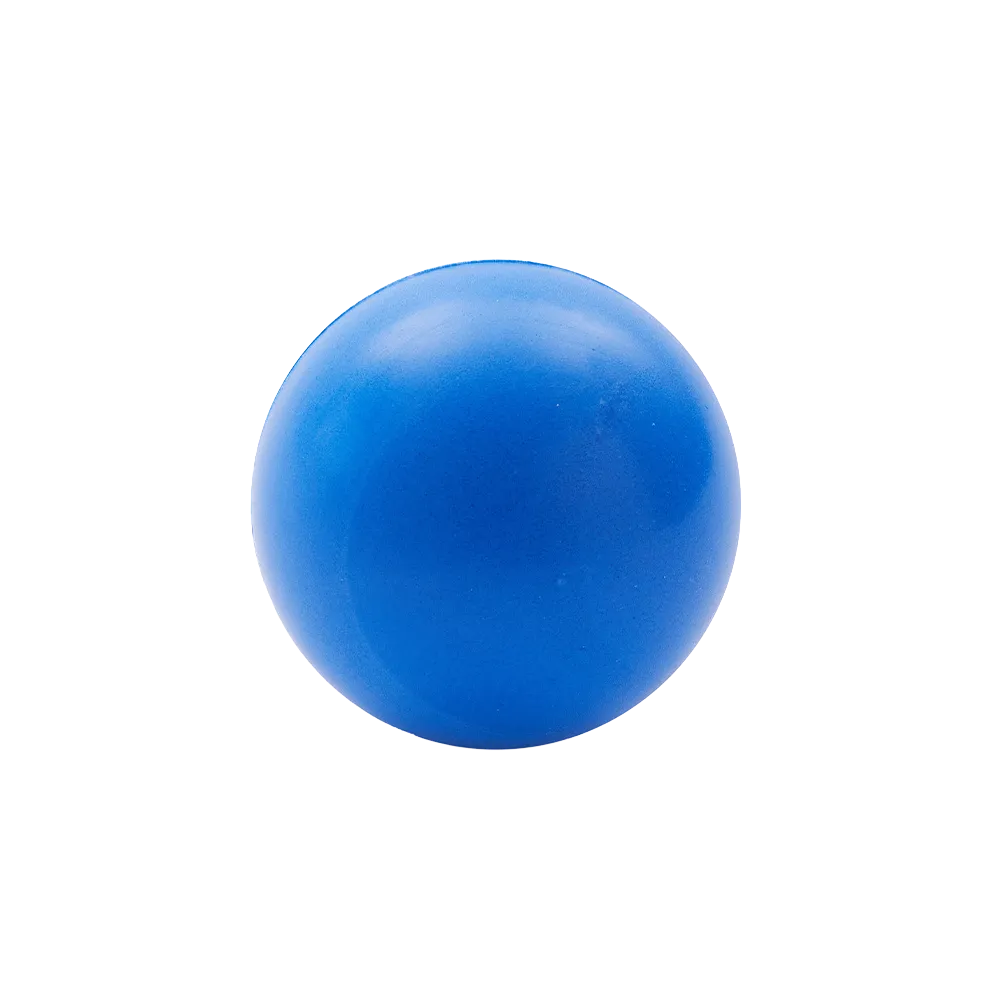 PELOTA P/ MANO REDONDA AZUL CHICA DEMA